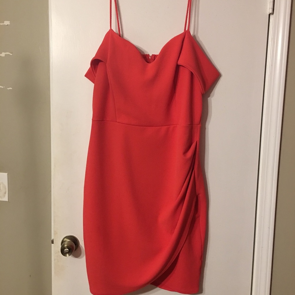 Fashion to Figure Coral Dress